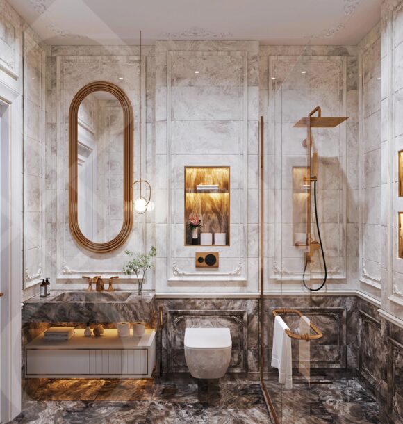 new classic bathroom