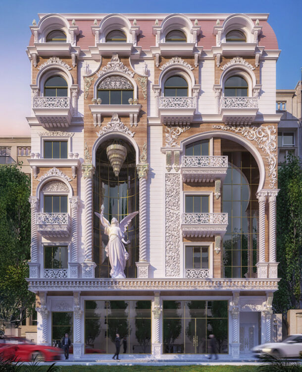 classic building in iraq