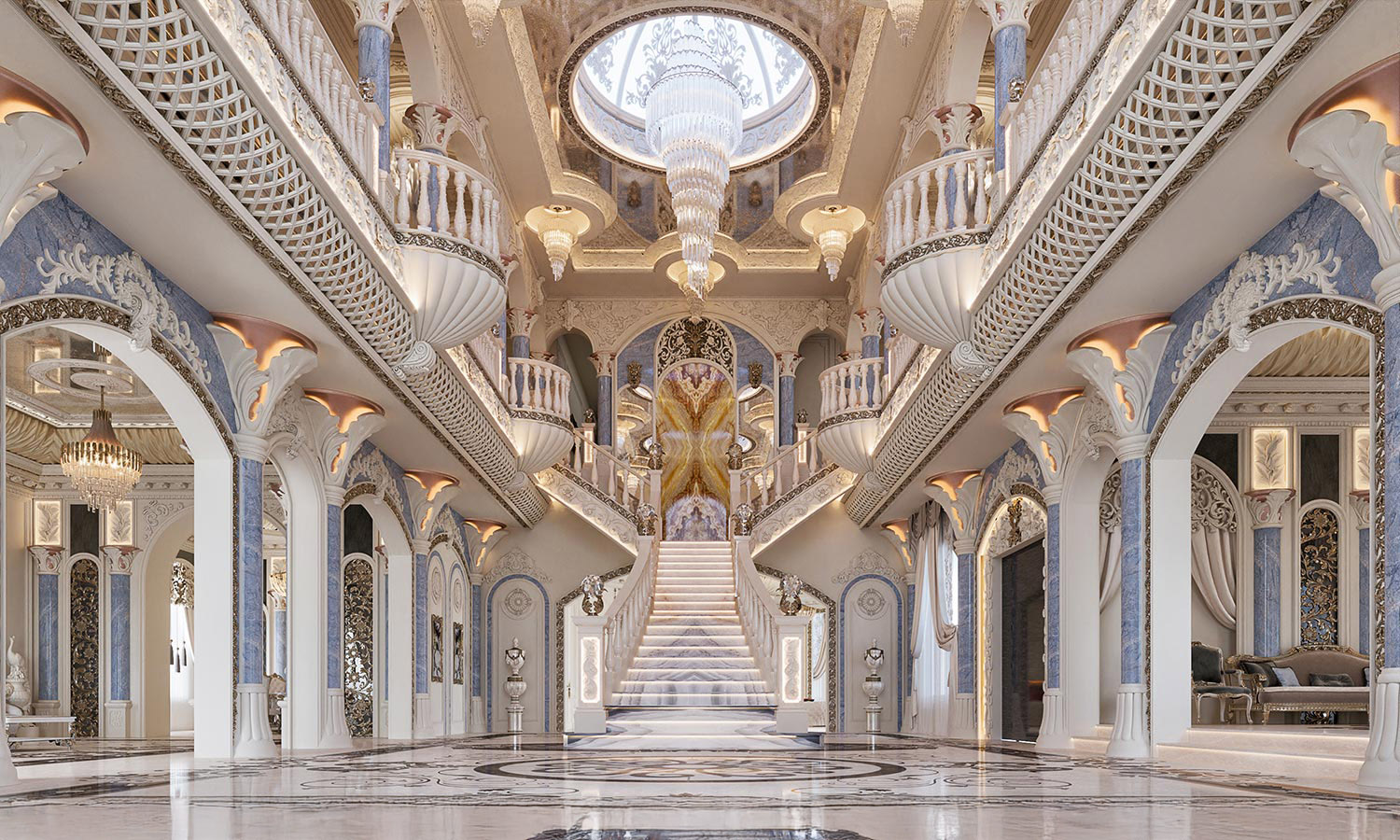 entrance hall in qatar