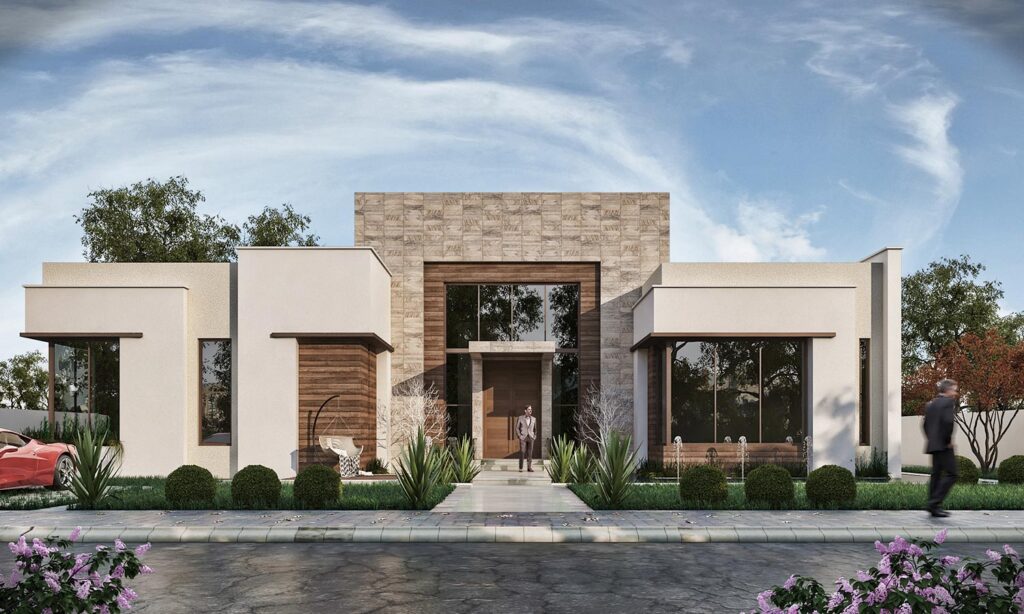 Luxury One Floor Villa in KSA - diebstudio.com