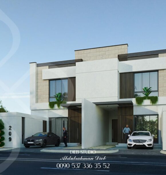 Modern Twin Villa