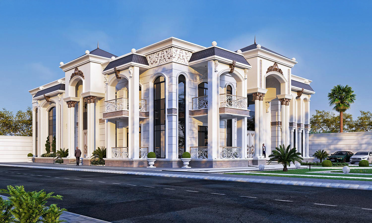 luxury classic villa