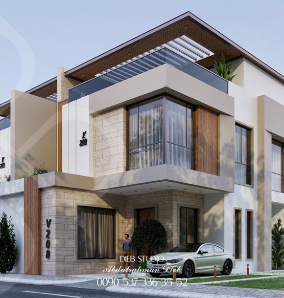 Modern Twin Villa