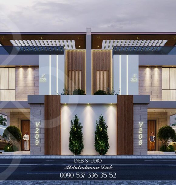 Modern Twin Villa