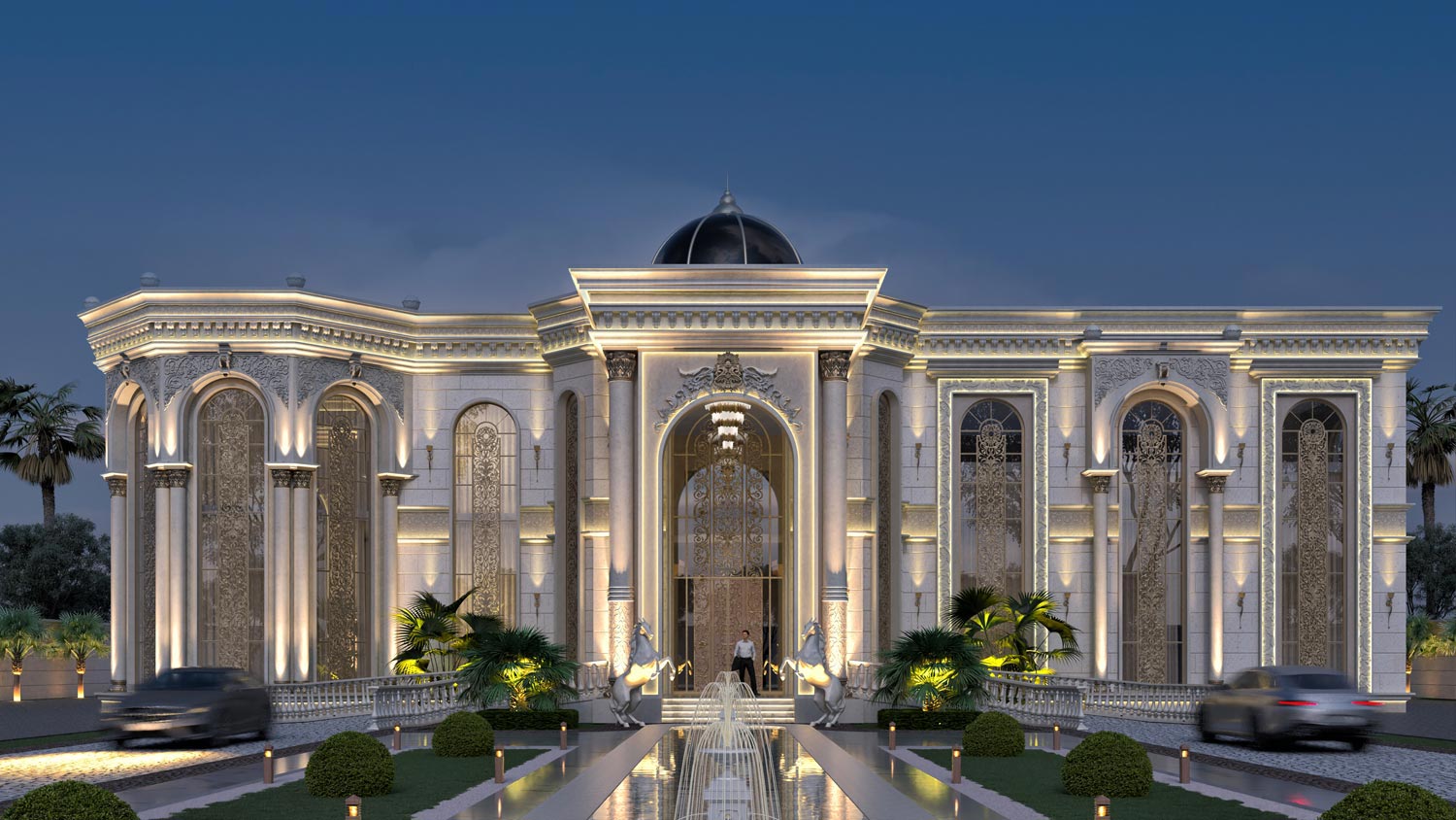 luxury classic villa